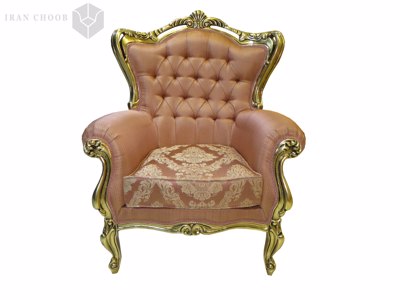 کاناپه تک نفره مبل استیل صدف