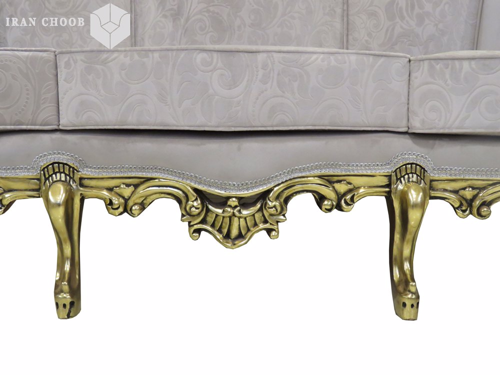 کاناپه 3 نفره مبل استیل شل کاترین  3