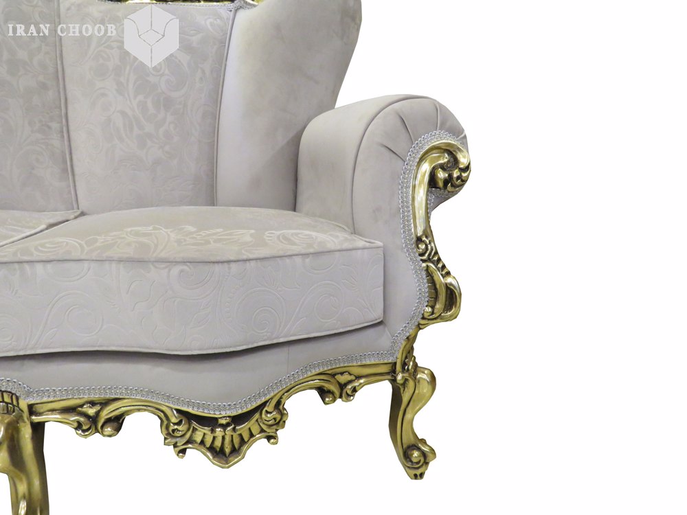 کاناپه 3 نفره مبل استیل شل کاترین  4