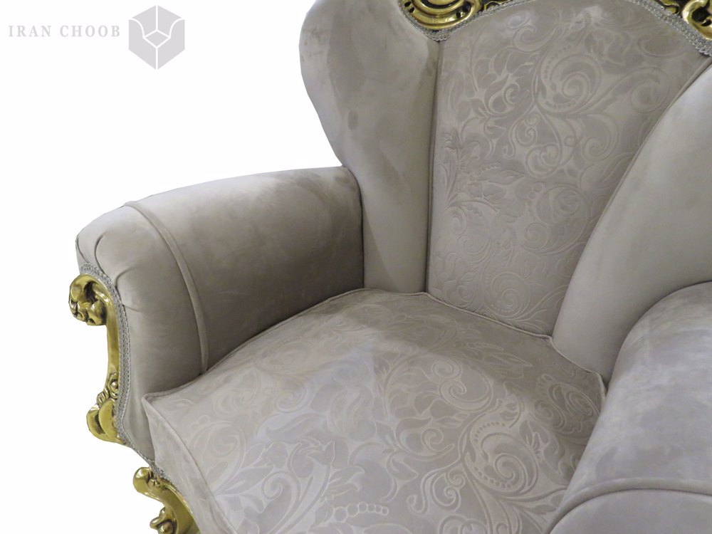 کاناپه تک نفره مبل استیل شل کاترین  3