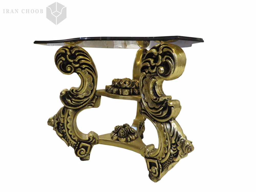 میز جلو مبل استیل شل کاترین  2