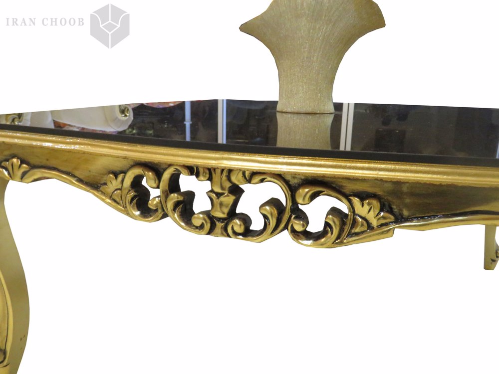 میز جلو مبل استیل شل اقدامی  3