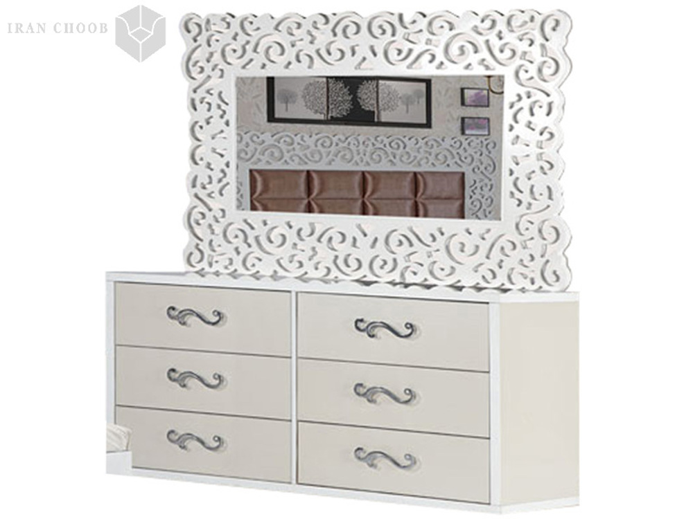 دراور و قاب آینه سرویس خواب ریجینا  1