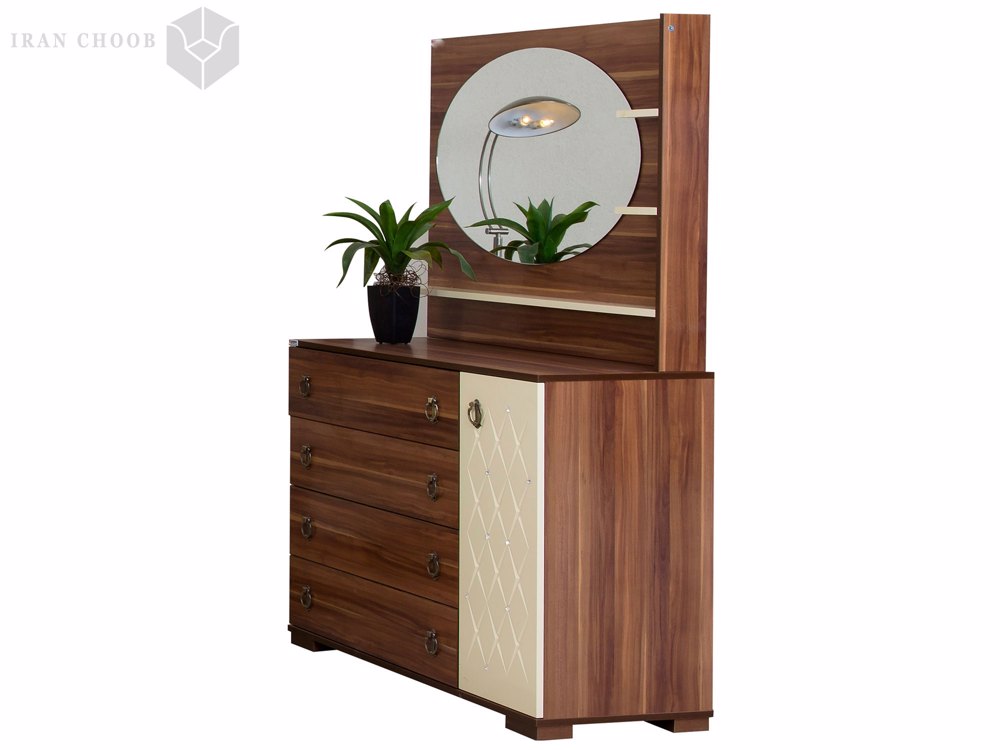 دراور و قاب آینه سرویس خواب زیبانا  1