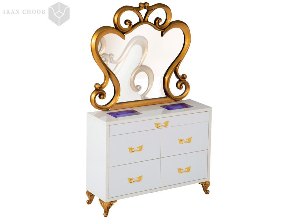 دراور و قاب آینه سرویس خواب لکونز  1