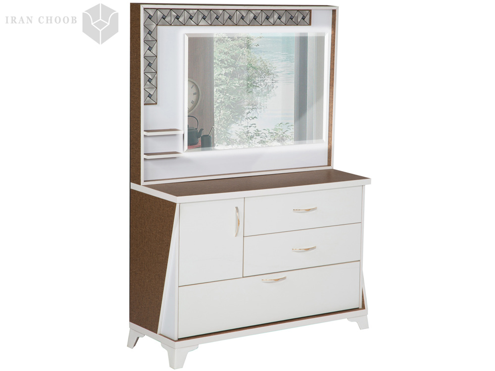 دراور و قاب آینه سرویس خواب لیدیا  1